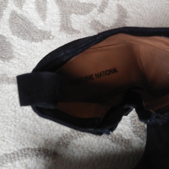 Costume National Italian suede wedges - Picture 3 of 5